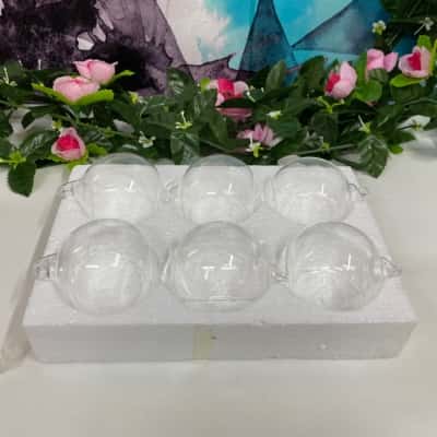 Brand new- 24 pack of glass terrarium/bauble 