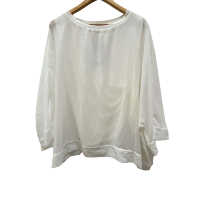 Basque Womens  Size 20 Short Sleeve Shirt White 