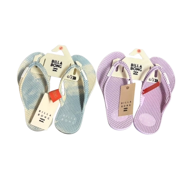Billabong - Older kids Size 2 thongs 2 pair bundle - Brand new