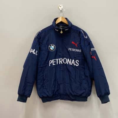  Vintage BMW / Puma Sauber F1 Team Petronas Racing Jacket Size M 