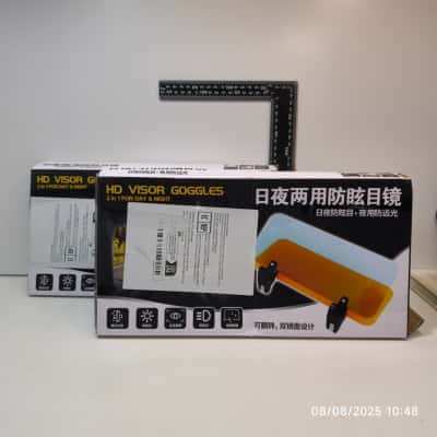 2x HD Driving Visor Goggles For Car 
