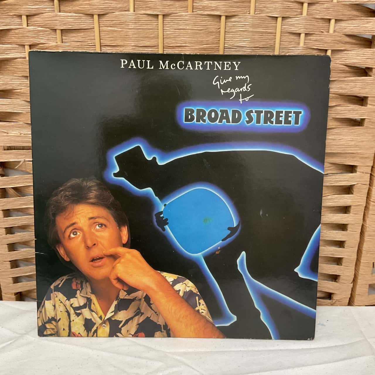 Vintage Paul McCartney Give My Regards To Broad Street Stereo Vinyl LP vintage-paul-mccartney-give-my-regards-to-broad-street-stereo-vinyl-lp