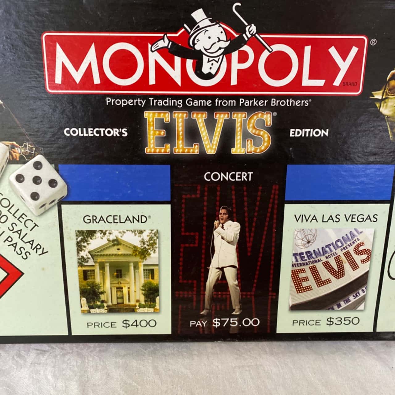 Elvis Monopoly 75th Anniversary Edition