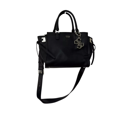 Guess multi section Handbag Black  