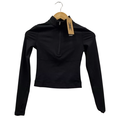 Elite Eleven Women's Long Sleeves Top Size XS Black BNWT