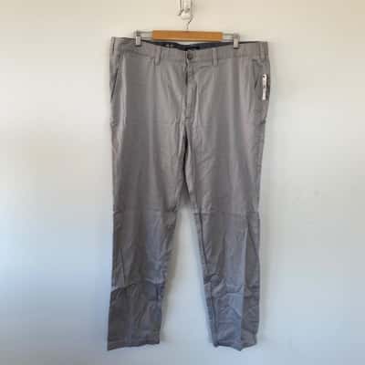 Nautica Grey  Slim Fit Stretch Pants Size 40 / 34  