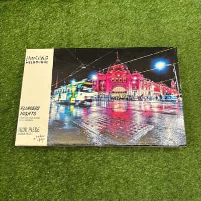 Humans of Australia Flinders Street Station 1000 Piece Jigsaw Puzzle 