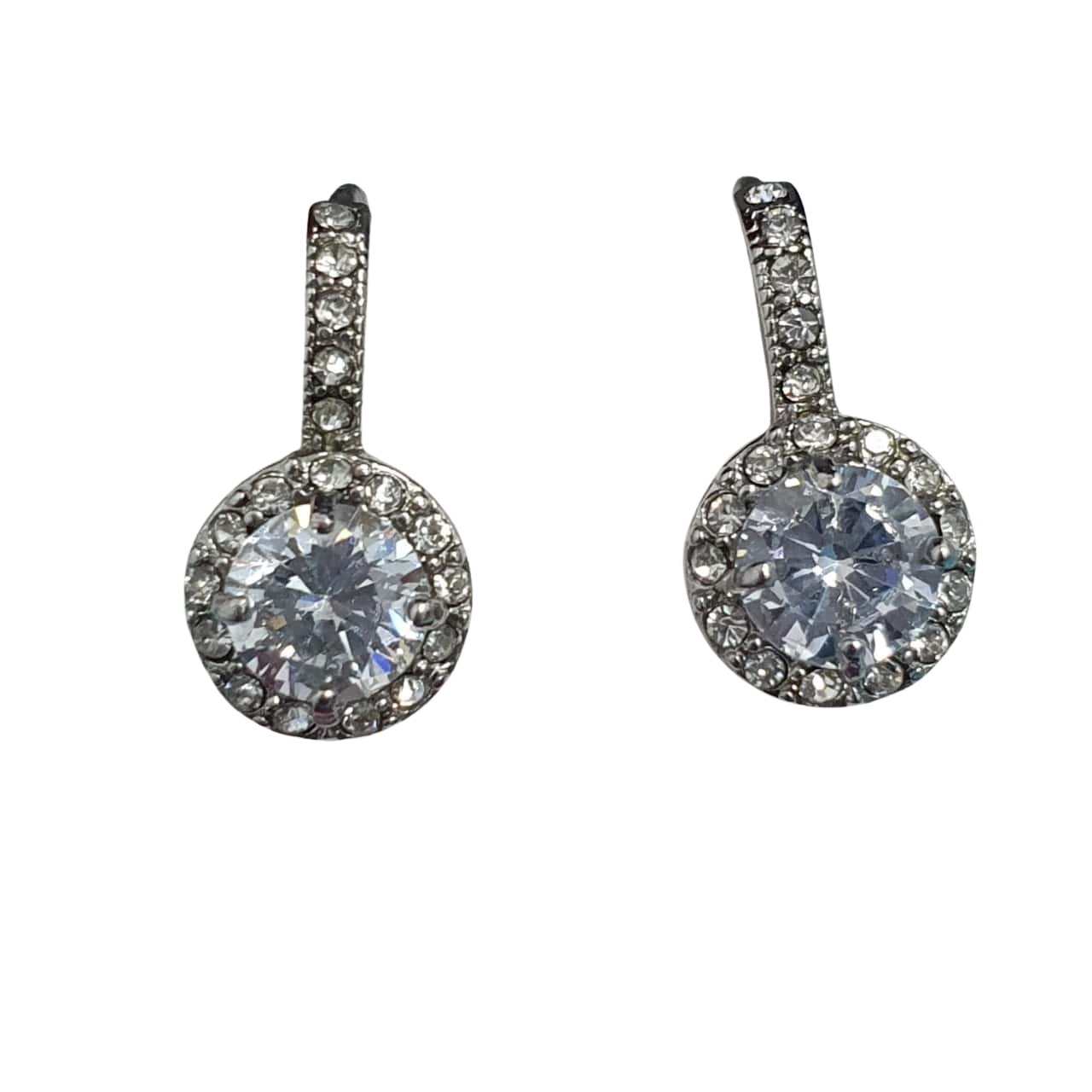 Womens Earrings in Silver Tone(s)