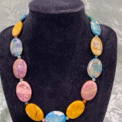  Womens Necklace Multicoloured 