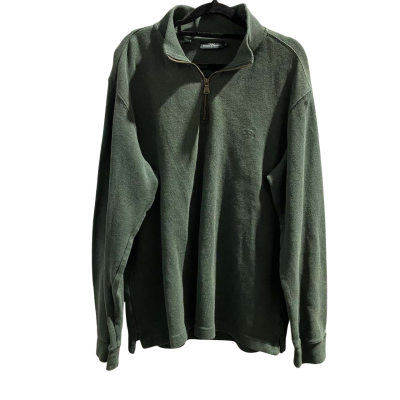 Rodd & Gunn Mens  Size L Quarter Zip Jumper Green 