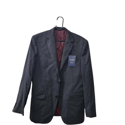 T.M. Lewin Men's Size 38R Blazer in Dark Grey 