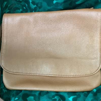 Tan Shoulder Bag Hand Made by Dennerly 