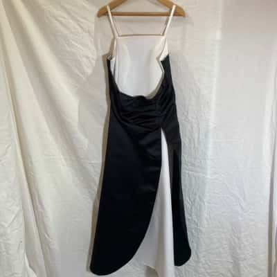 BAMBOO Kids  Size 8 Dress Black  / White 