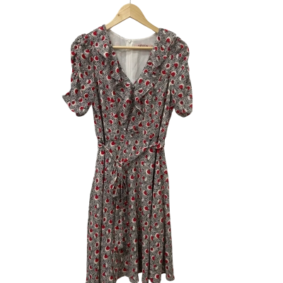 Review Womens  Size 10 Midi Dress Multicoloured 