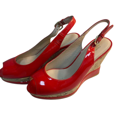 Russell & Bromley Womens  Size 6 Red 
