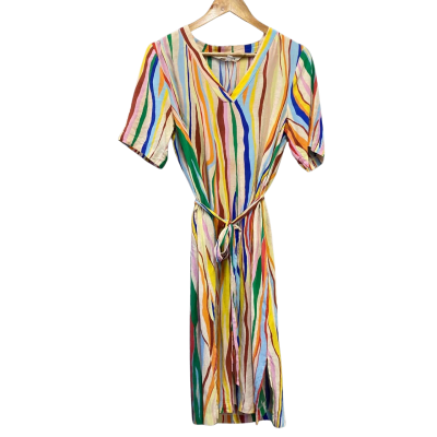 Gorman Womens  Size 10 Silk Midi Dress Multicoloured 