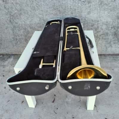 Blessing USA Trombone In Custom Carry Case - Includes Mouthpiece & Slide Oil. Pick-Up Only From Clyde Nth,VIC