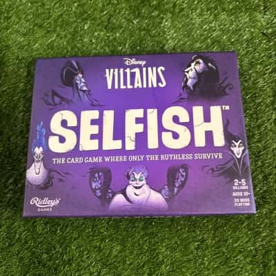 Disney Villains Selfish Card Game (New)