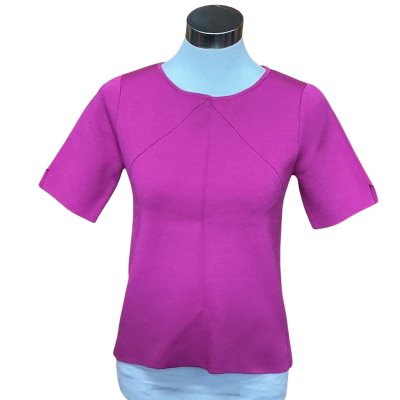 Country Road Womens  Size XS Short Sleeve Shirt Purple 