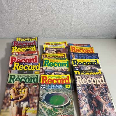 Bundle of Football Records