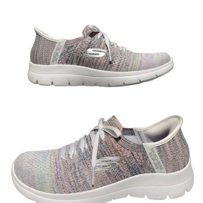 Skechers Womens  Size 7.5 Sneakers Multicoloured / White 
