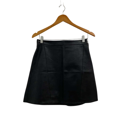 Zara Faux Leather Mini Skirt.  Size M 