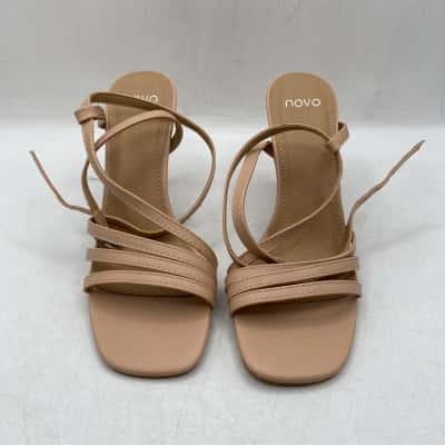 Novo Womens Zaalia Nude Size 6 Heels (11475501)