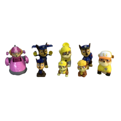 Paw Patrol Figures as pictured