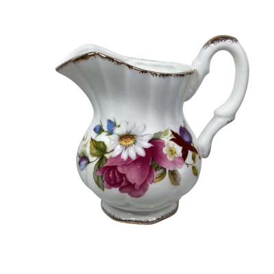 Vintage Summer rose Creamer Taiwan 