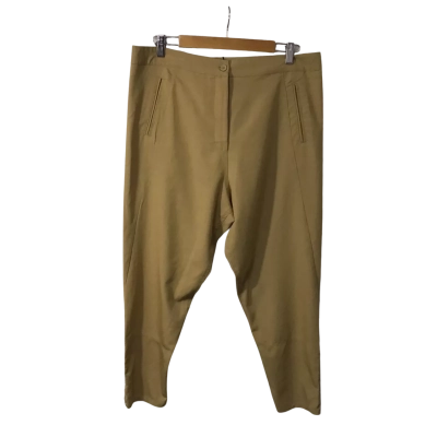 Made for a Goddess Womens Size 12 Tan Brown Pants (new)