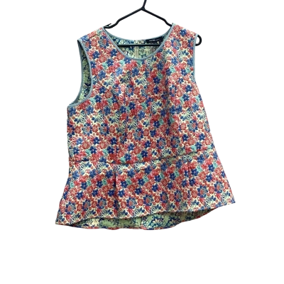 Piper Womens Size 20 Yellow Floral Tank Top