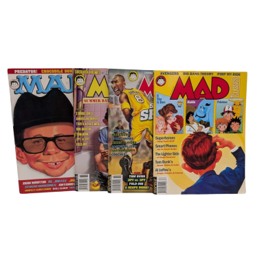 4x MAD Magazine Classic Issues (#66, #68, #69, #70)