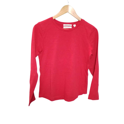 Country Road Womens  Size XS Long Sleeve Top Red 