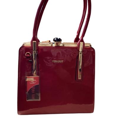 Vera May Womens Handbag Red 