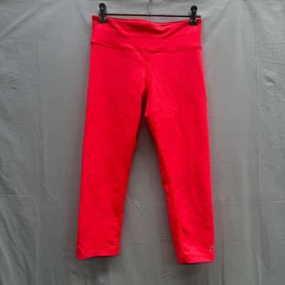 LORNA JANE ACTIVE Bright Orange Leggings Size XS
