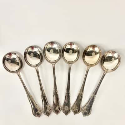 EPSN Set of 6 Soup Spoons 17cm