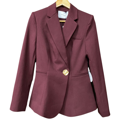 BNWT Sheike Womens Size 6 Maroon 'Soho' Blazer  