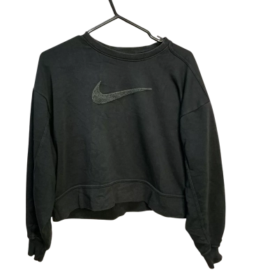 Nike Mens  Size S Cropped Jumper Black  