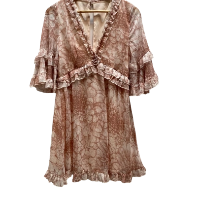 Indikah Womens Pink Dress Size 10