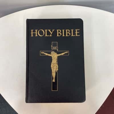 Holy Bible Sacred Heart Edition 1956 Confraternity Large Hardcover