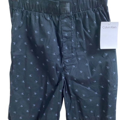 Calvin Klein Mens Size S Shorts Black  