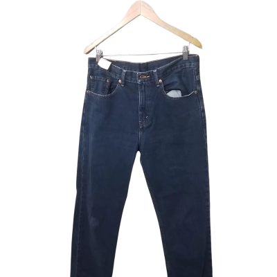 Levi Strauss & Co. Mens  Size 34 Straight Leg Jeans Navy Blue 