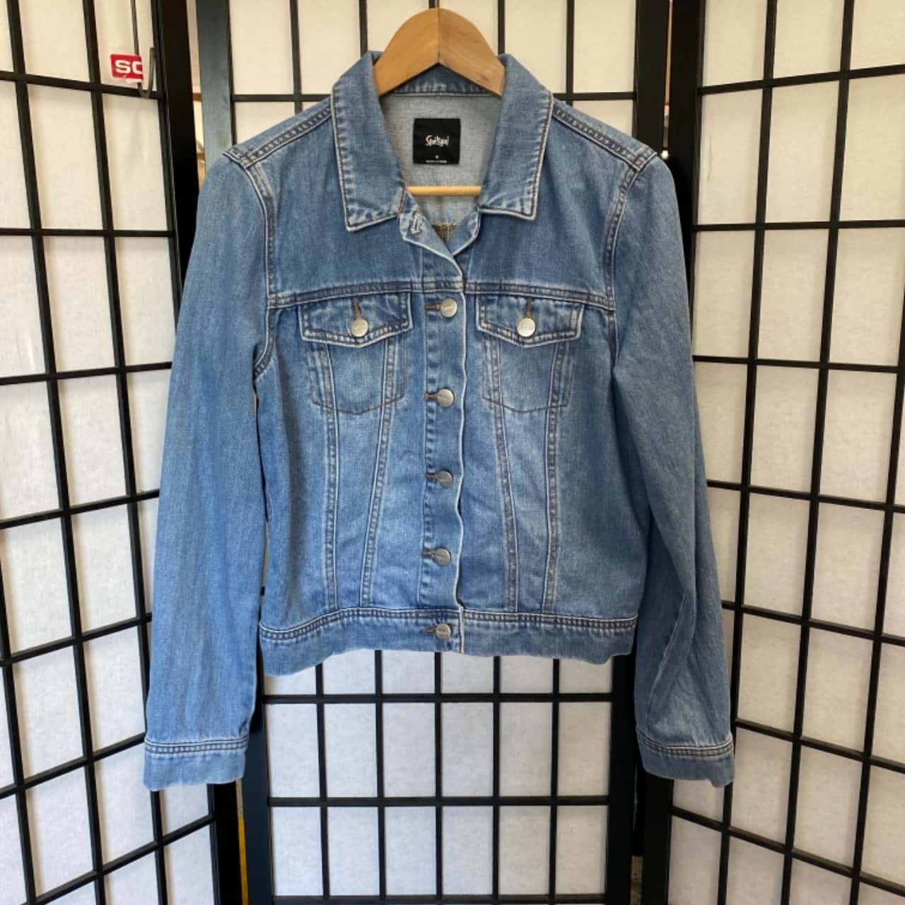 Sportsgirl Denim Jacket Size 