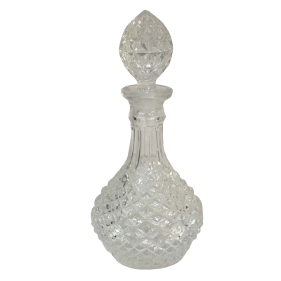 Chrystal Decanter Approx 30 x 15cm