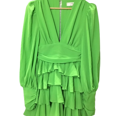 Seven Wonders Womens  Size XS Midi Dress Green 