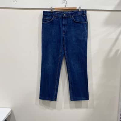 RM Williams Mens  Size 36 L. Wide Leg Jeans Blue 