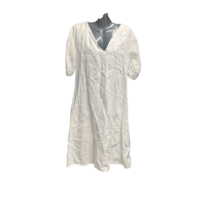 FRIEND of AUDREY Womens  Size 8 Midi Dress White 
