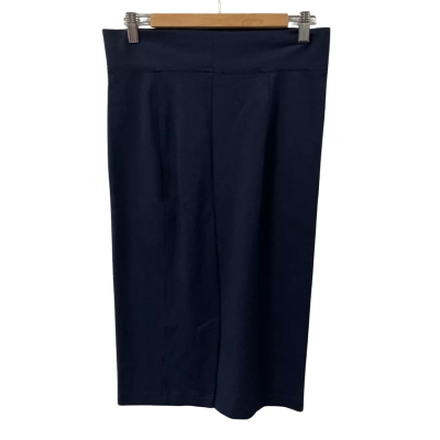 Review Womens  Size 10 Midi Skirt Navy Blue