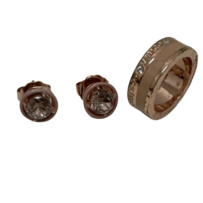 Mimco Womens Earrings / Ring Rose Gold 