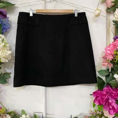 Saba Womens  Size 14 Mini Skirt Black  
